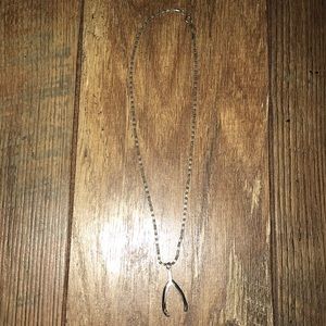 Silver Lucky Horseshoe Necklace